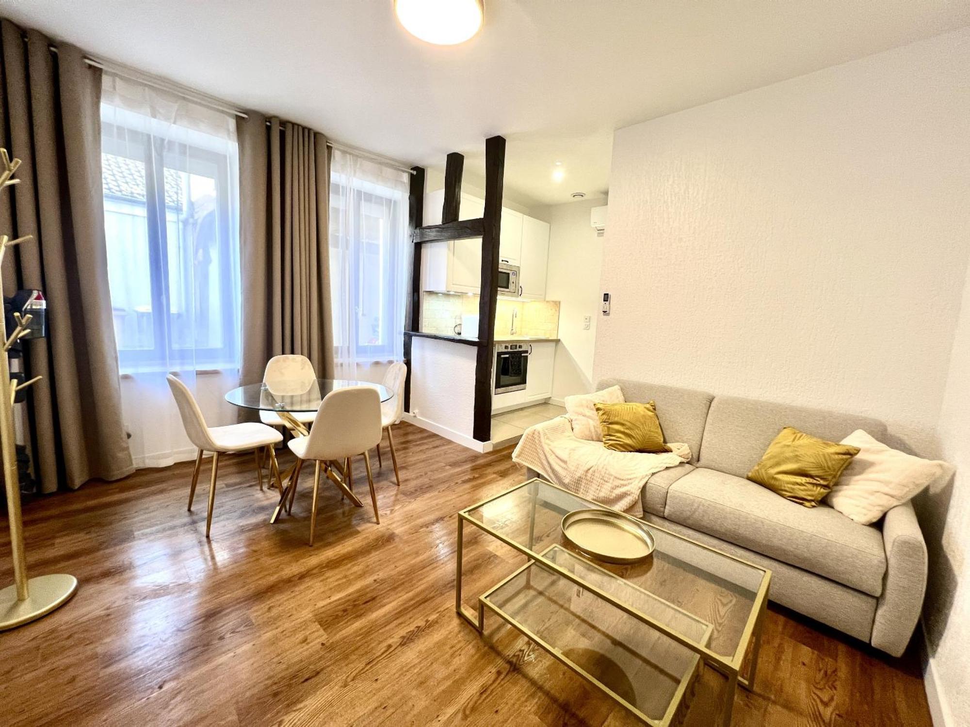 Les Logis D'Esmeralda-Des Appartements Au Charme Intemporel Роморантен Экстерьер фото